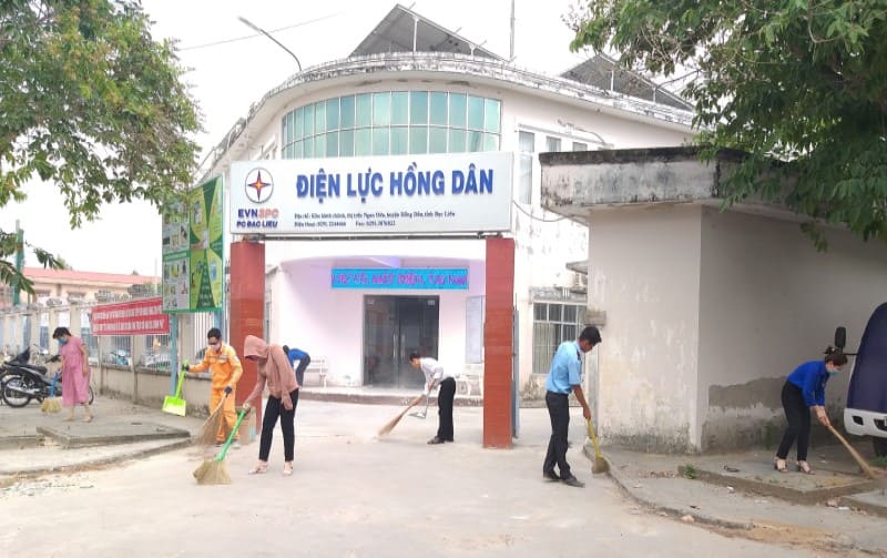 Xem thông tin điện lực Hồng Dân